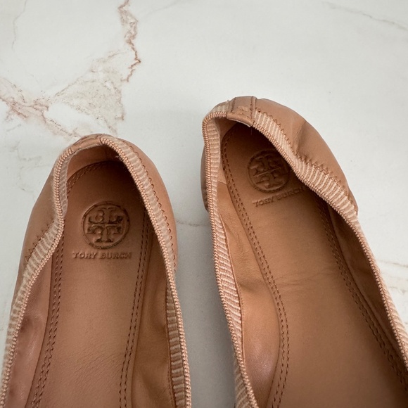 Tory Burch Nude Gabby Ballet Flats - Size 9 - Picture 10 of 10